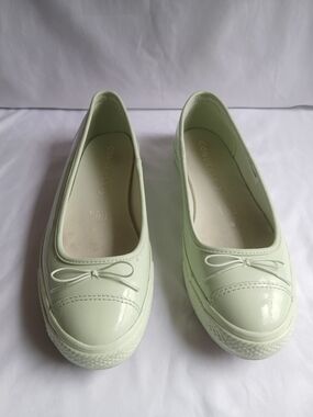 Converse Women’s Pale Mint Ballet-Style Platform Flats